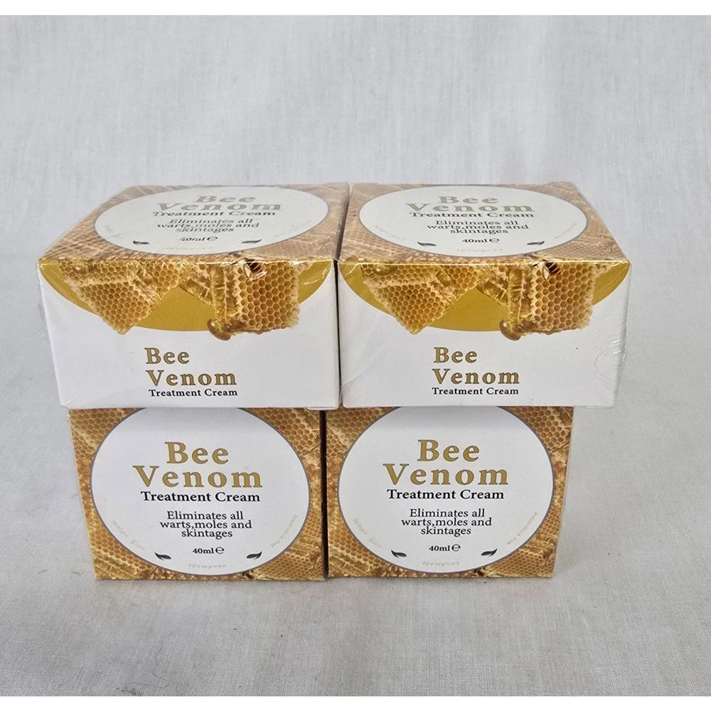 Bee Venom Treatment Cream 40ml/1.35fl oz x 4 = 160ml/5.4fl oz Skin Care Sealed